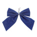 Festive Fabric Bows 8 Pack Assorted Colours Christmas Tags & Bows FabFinds Navy Blue  
