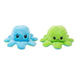 Reversible 2-in-1 Flip'Ems Plush Octopus Toy Assorted Colours Toys FabFinds Blue/Green  