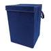 Home Collection Cord Laundry Box Assorted Colours Storage Boxes Home Collection Navy  