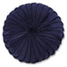 Home Collection Round Scatter Cushion 35cm x 9cm Cushions Home Collection Navy  