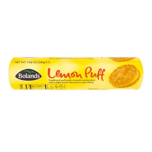 Bolands Lemon Puff Biscuits 200g Biscuits & Cereal Bars Bolands   