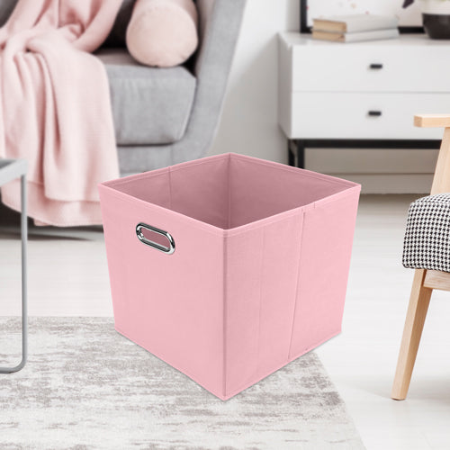 Home Collection Cube Storage With Handle 30cm Storage Boxes Home Collection   