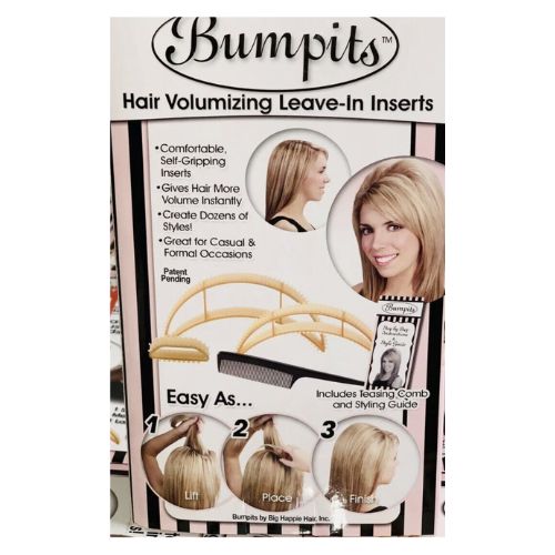 Bumpits Hair Volumising Leave-In Inserts Blonde Beauty Accessories Bumpits   