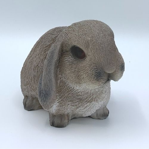 Bun Bun The Rabbit Outdoor Garden Ornament Garden Decor FabFinds Grey  