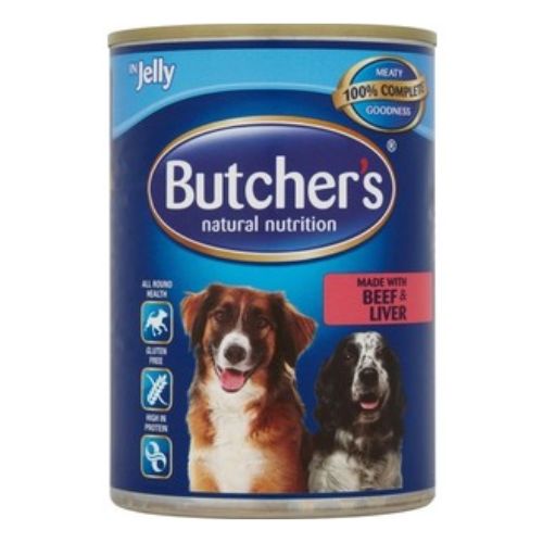 Butcher's Beef Liver Tinned Dog Food 400g Dog Food Butchers   