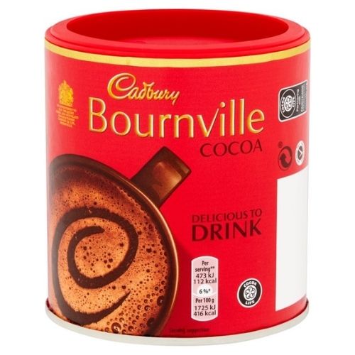Cadbury Bournville Fairtrade Cocoa 125g Hot Chocolate Cadbury   