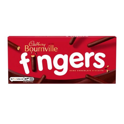 Cadbury Bournville Dark Chocolate Fingers 114g Chocolates Cadbury   