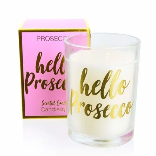 Candlelight Hello Prosecco Candle 220g Candles Candlelight   