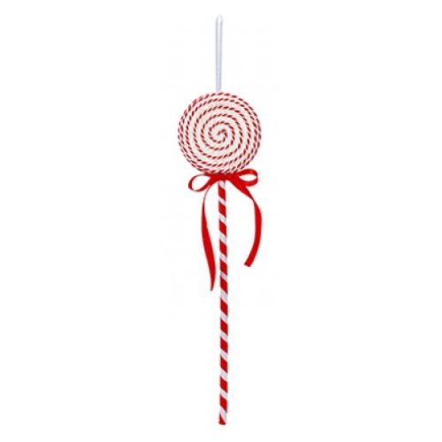 Candy Cane Lollipop Christmas Decoration 37cm Christmas Decorations PMS   