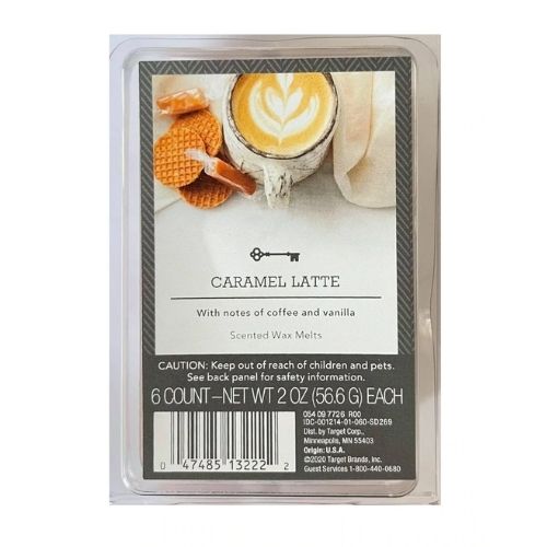 Premium Scented Wax Melts Caramel Latte 6 Pk Wax Melts FabFinds   