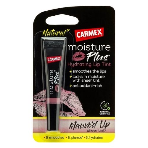 Carmex Moisture Plus Hydrating Lip Tint Pouty Pink 3.8g Lip Balm carmex Mauve'd Up  