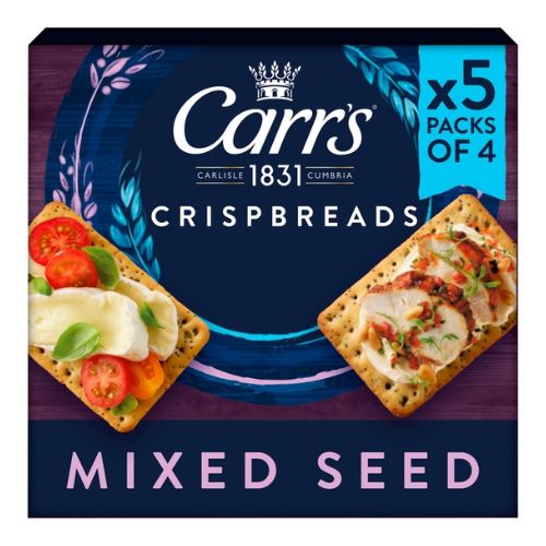 Carr's Crispbreads Mixed Seed 190g Crackers carrs   
