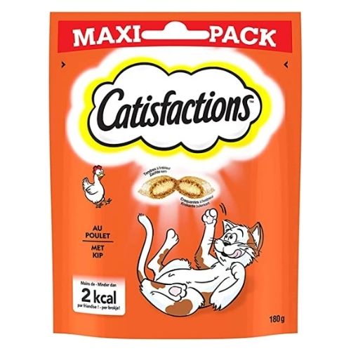 Catisfactions Chicken Cat Treats Maxi Pack 180g Cat Treats catisfactions   