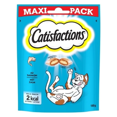Catisfactions Salmon Cat Treats Maxi Pack 180g Cat Treats catisfactions   