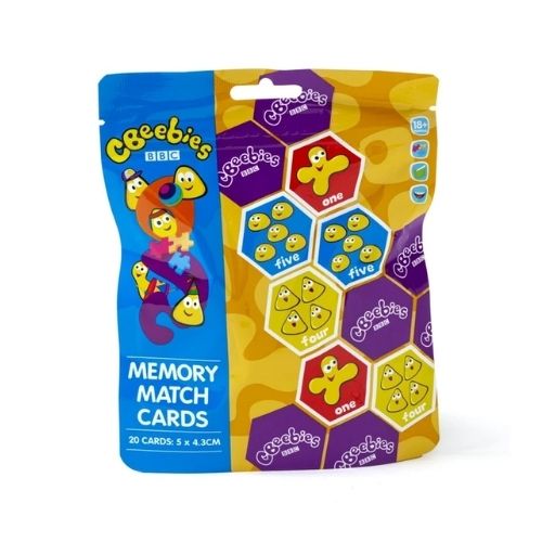 CBeebies Memory Match Cards Bag — FabFinds