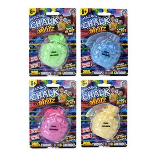 Chalk Blitz Outdoor Game Assorted Colours Games & Puzzles PMS   