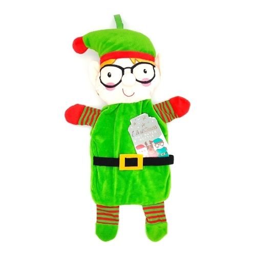 Christmas Character Hot Water Bottle Assorted Designs Hot Water Bottles FabFinds Elf  