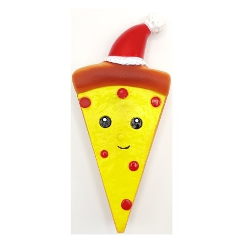 Christmas Fast Food Squeaky Pet Toy Christmas Gifts for Dogs FabFinds Pizza  