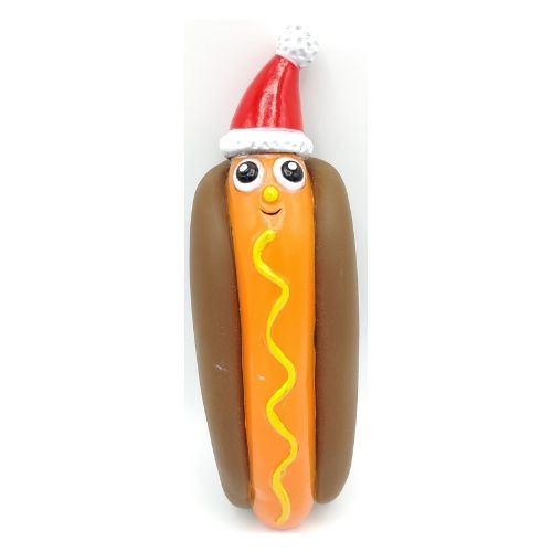 Christmas Fast Food Squeaky Pet Toy Christmas Gifts for Dogs FabFinds Hot-dog  