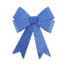 Large Glitter Christmas Bow Assorted Colours Christmas Decorations Design Group Blue  