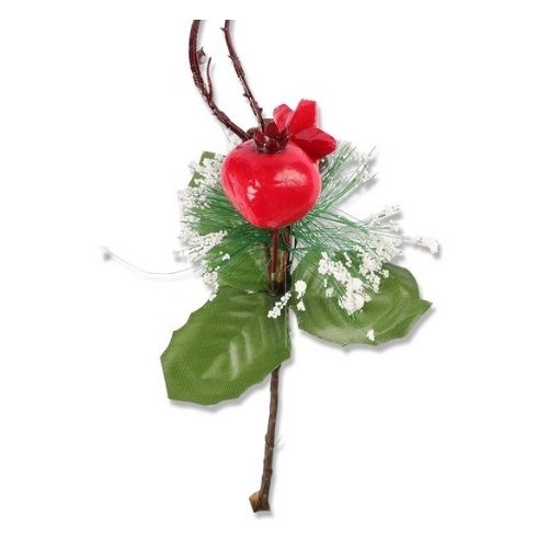 Christmas Snow Berry and Star Artificial Pick Christmas Garlands, Wreaths & Floristry FabFinds   