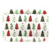 Christmas Tree Pattern Tray 31cm x 22cm Christmas Tableware FabFinds   