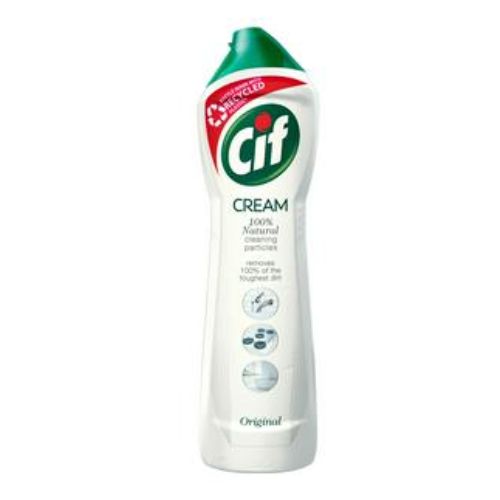 CIF Cream White Original Surface Cleaner 500ml Multi purpose Cleaners Cif   