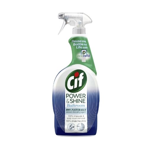 Cif Power & Shine Bathroom Cleaning Spray 700ml Bathroom & Shower Cleaners Cif   