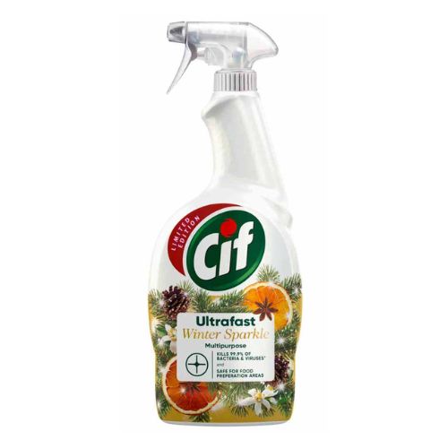 Cif Ultrafast Winter Sparkle Multipurpose Spray 750ml Multi purpose Cleaners Cif   