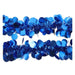 Round Christmas Tinsel Assorted Colours 2M Christmas Tinsel FabFinds Blue  
