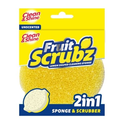 Clean and Shine Fruit Scrubz Sponge and Scrubber Cloths, Sponges & Scourers FabFinds   