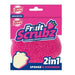 Clean and Shine Fruit Scrubz Sponge and Scrubber Cloths, Sponges & Scourers FabFinds Strawberry  