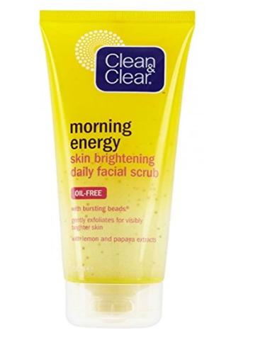 Johnson & Johnson Clean & Clear Morning Energy Daily Facial Scrub Face Wash & Scrubs johnson & johnson   