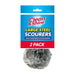 Clean & Shine Large Spiral Steel Scourers 2 Pack Cloths, Sponges & Scourers Clean & Shine   