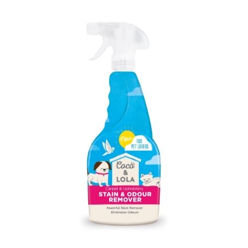 Coco & Lola Antibacterial Stain & Odour Remover 500ml Pet Cleaning Supplies Stardrops   