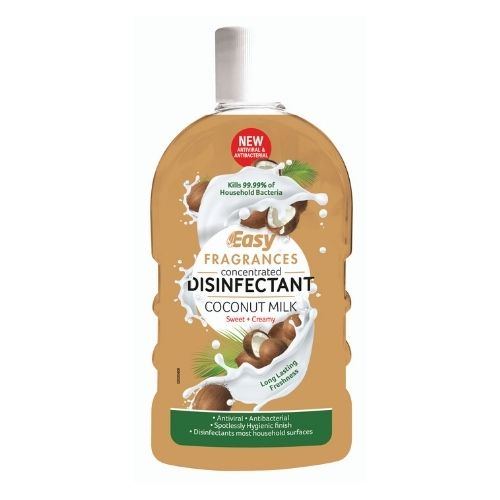 Easy Fragrances Concentrated Disinfectant Coconut Milk 500ml Disinfectants Easy   
