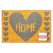 Cooper Hewitt Printed 'Home' Heart Coir Door Mat Home Decoration Cooper Hewitt   