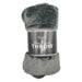 Coloroll Plain Plannel Throw 130cm x 160cm Throws & Blankets Coloroll Charcoal  