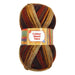 Colour Blend Knitting Yarn Assorted Colours 150g Knitting Yarn & Wool FabFinds Brown  
