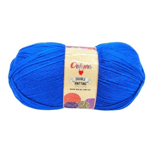 Colours Double Knitting Yarn 150g Assorted Colours Knitting Yarn & Wool FabFinds Blue  