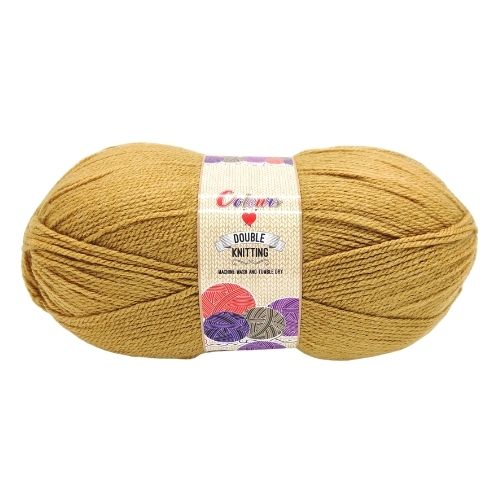 Colours Double Knitting Yarn 150g Assorted Colours Knitting Yarn & Wool FabFinds Brown  