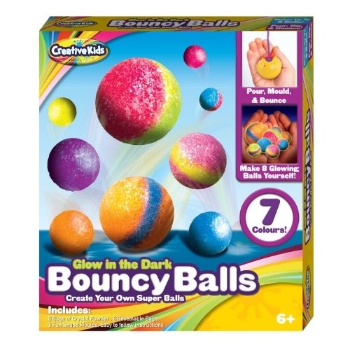 Creative Kids Glow in the Dark Magic Bouncy Balls Arts & Crafts Creative Kids   