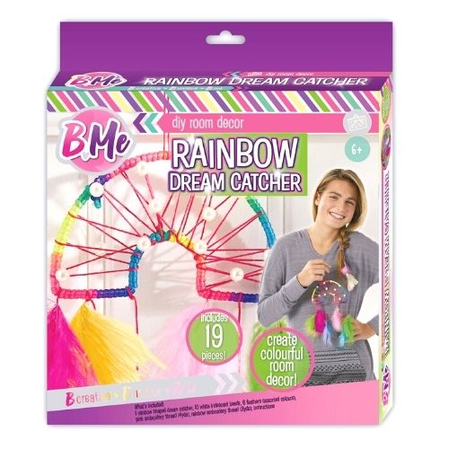 B Me DIY Rainbow Dream Catcher Arts & Crafts Creative Kids   