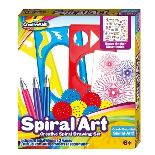 Creative Kids Spiral Art Creative Drawing Set Arts & Crafts Creative Kids   