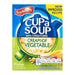 Batchelors Cream Of Vegetable Cup A Soup With Croutons 4 Pack Crisps, Snacks & Popcorn Batchelors   