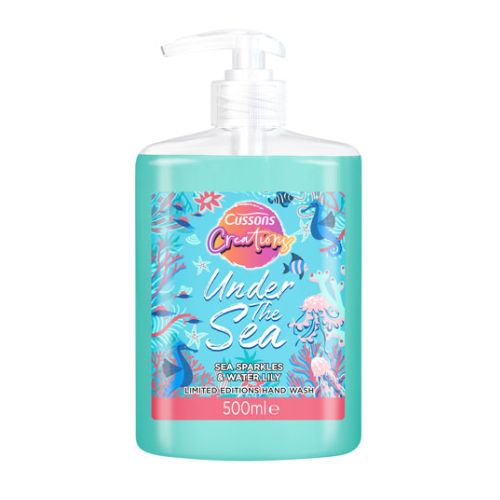 Cussons Creations Under The Sea Handwash 500ml Hand Wash & Soap cussons   