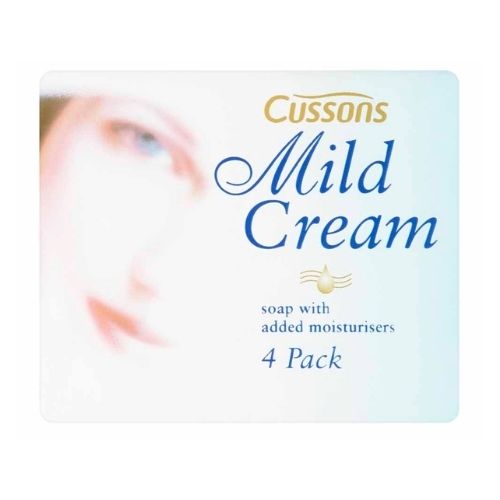 Cussons Mild Cream Soap 4 Pack 90g Bar Soap cussons   