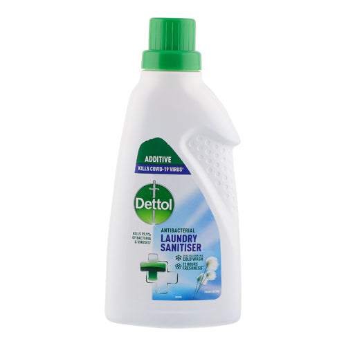 Dettol Antibacterial Laundry Sanitiser Fresh Cotton 750ml Laundry Detergent Dettol   