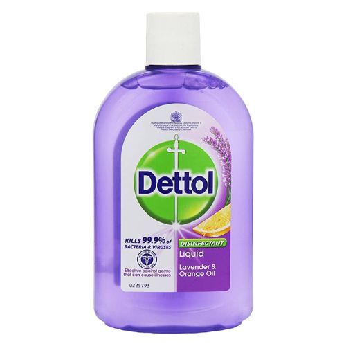 Dettol Dinsinfectant Liquid Lavender & Orange Oil 500ml Disinfectants Dettol   