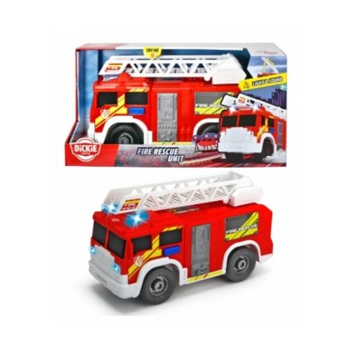 Fire Rescue Unit Light and Sound Kids Toy Toys Dickie Toys City   